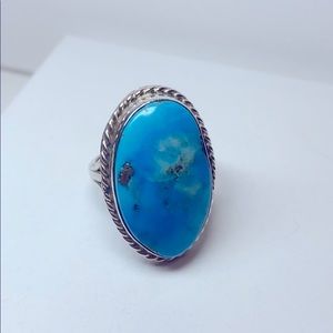 Turquoise silver Ring
